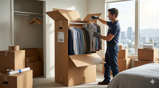 Wardrobe Boxes for Moving: Are They Worth It?