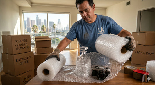 Bubble Wrap for Moving: Best Sizes in LA