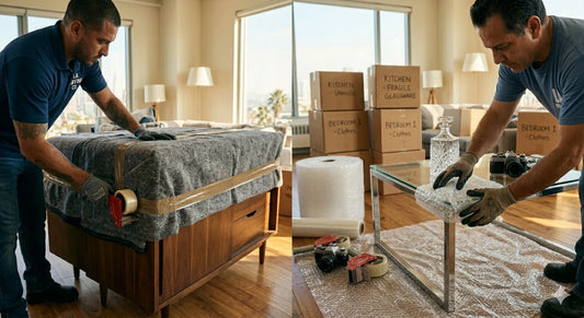 Moving Blankets vs Bubble Wrap: What Protects Furniture Better?