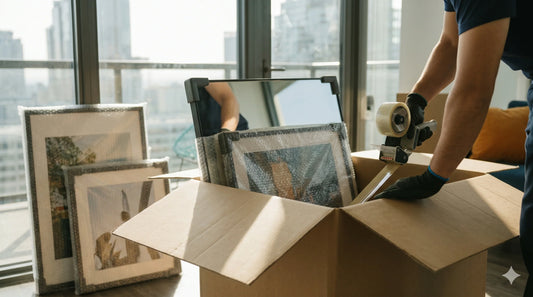 How to Pack Mirrors, Frames, and Artwork Safely