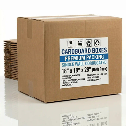 Moving Box  18x18x28_DishPack