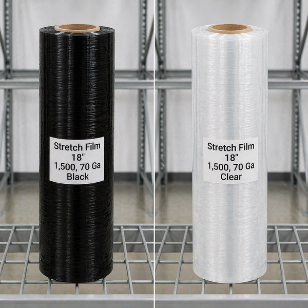 Stretch Film 1500 ft 70 Gauge Clear